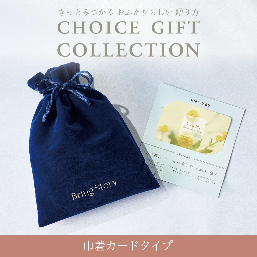【チョイスギフトコレクション】 キャロルコース・巾着カードタイプ (パースネイビー103)