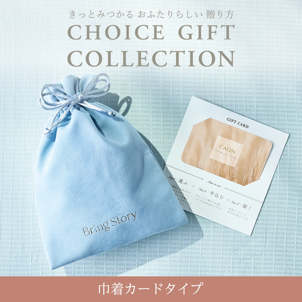 【チョイスギフトコレクション】 エミーコース・巾着カードタイプ (パーススカイ105)