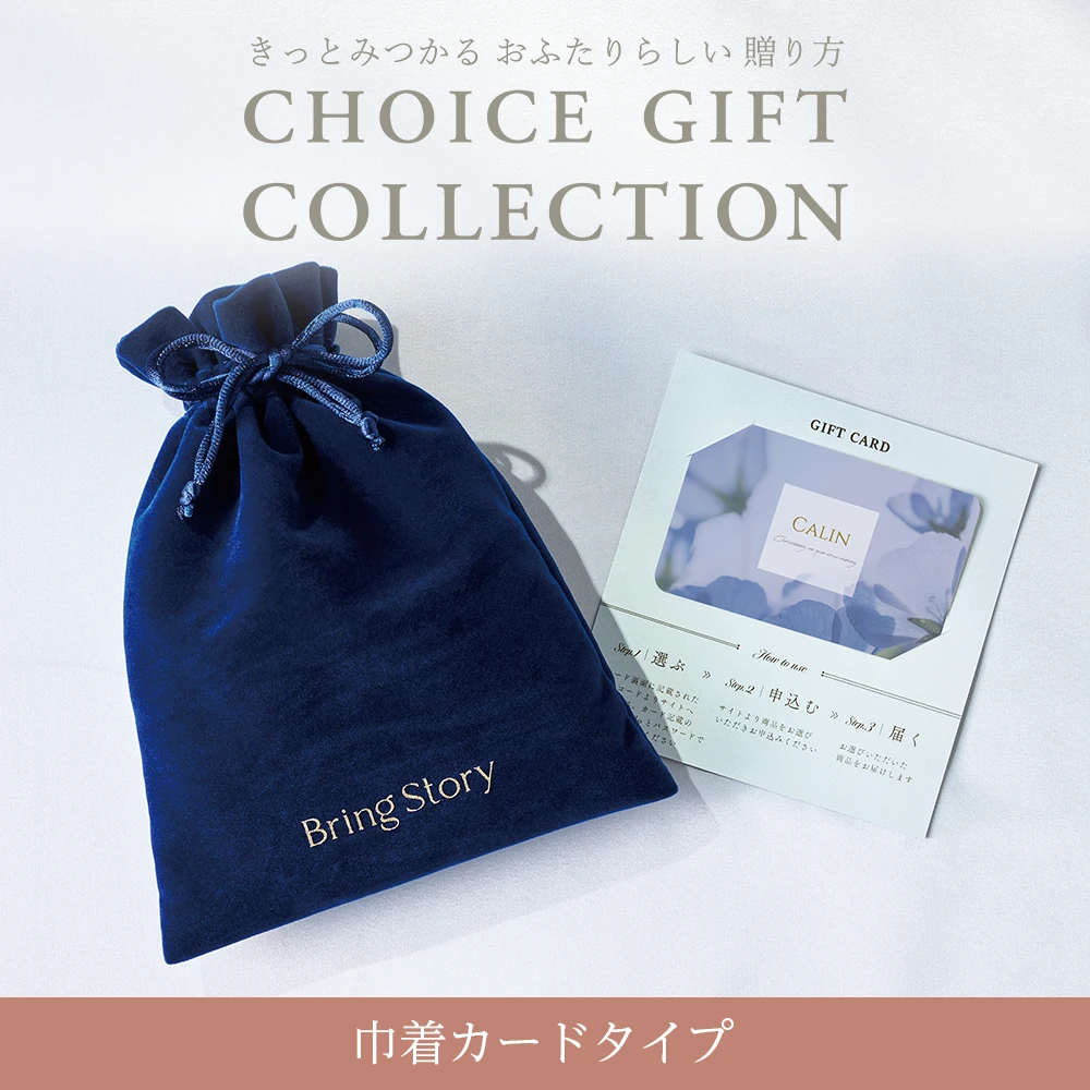 【チョイスギフトコレクション】 へレムコース・巾着カードタイプ (パースネイビー108)