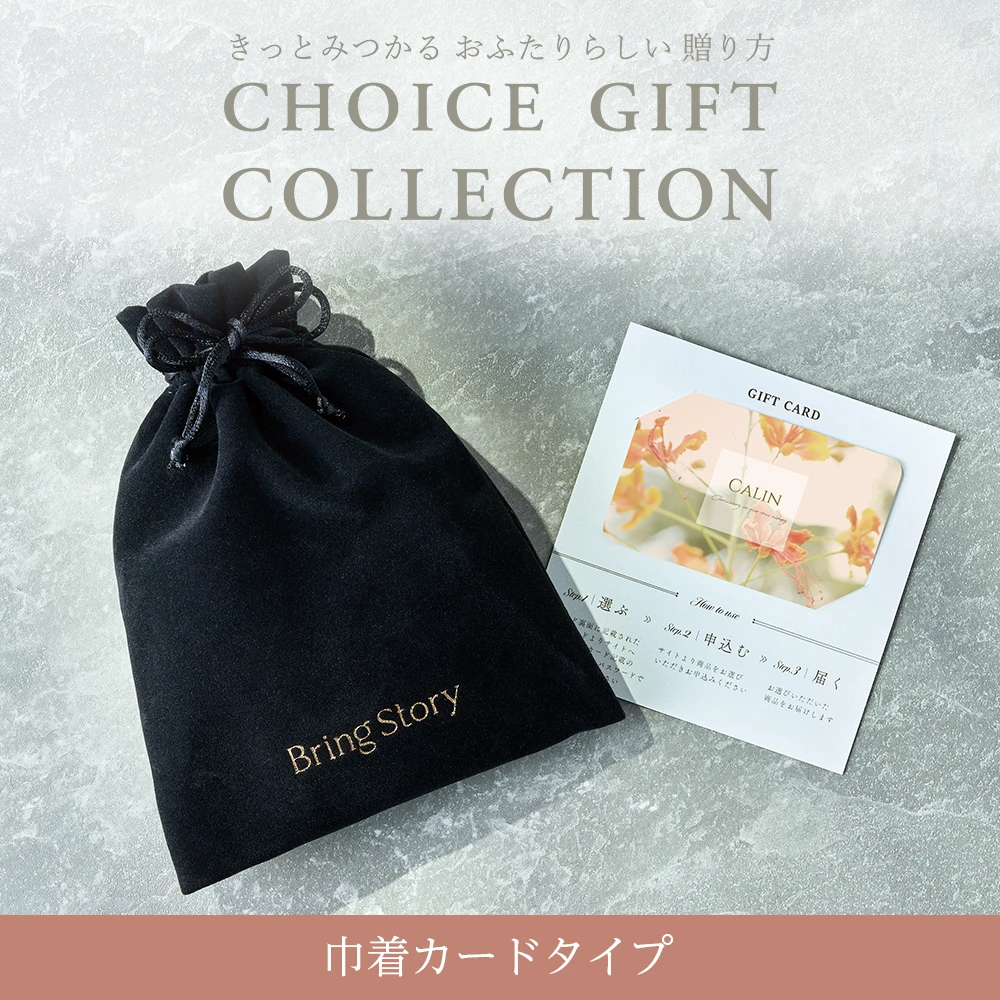 【チョイスギフトコレクション】 ジョアンコース・巾着カードタイプ (パースブラック110)