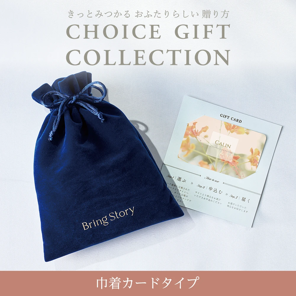 【チョイスギフトコレクション】 ジョアンコース・巾着カードタイプ (パースネイビー110)