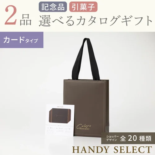 【ハンディセレクト】 2品 6,700円コース・カードタイプ