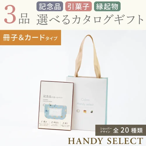【ハンディセレクト】 ３品 22,800円コース・冊子＆カードタイプ