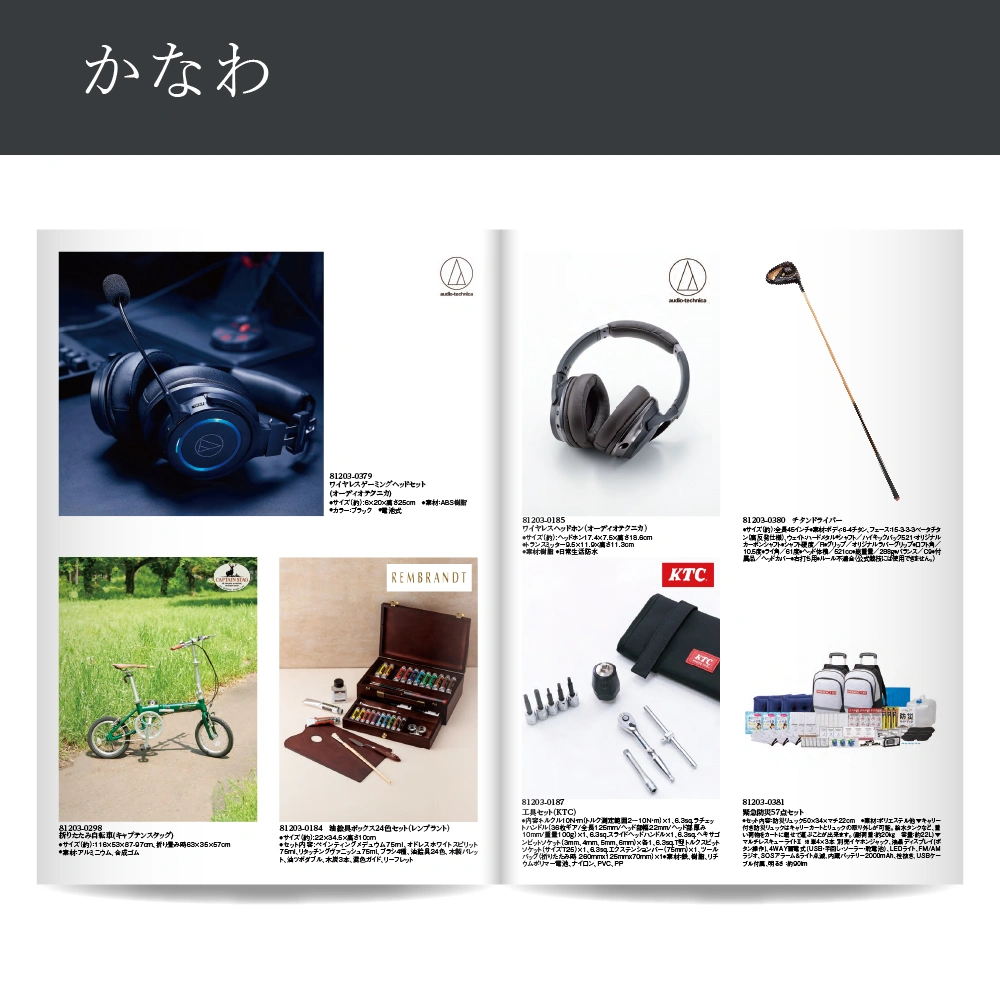 【感謝のかたち】 かなわ -金輪-・A4ファイルタイプ