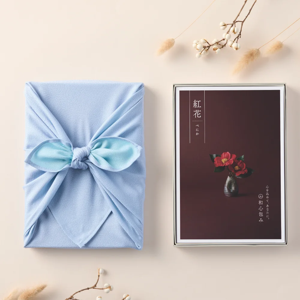 【和心包み】 べにか 水色