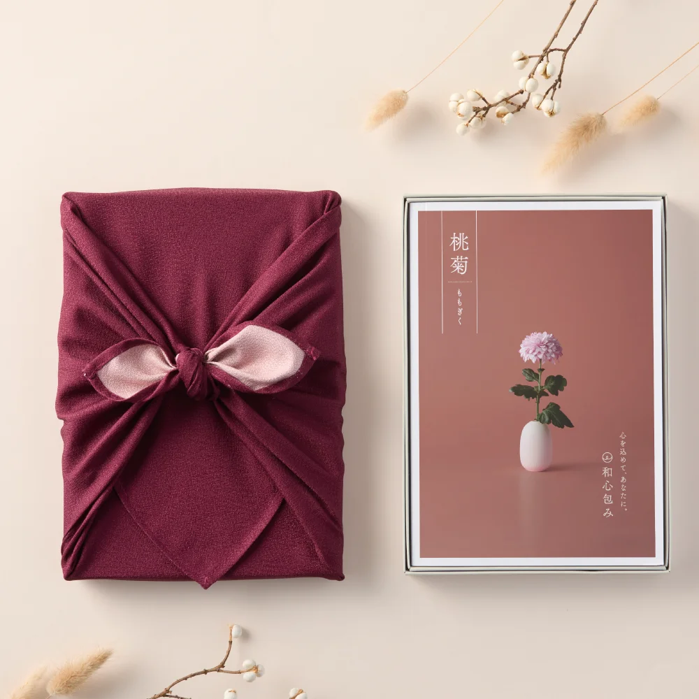 【和心包み】 ももぎく 小豆