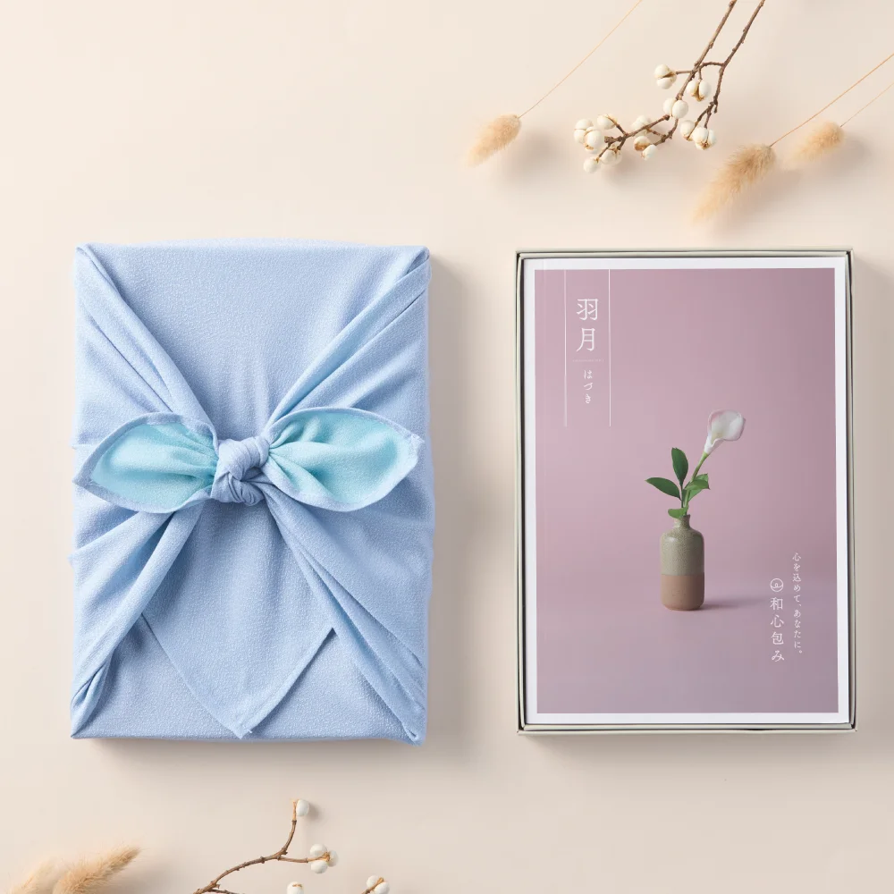 【和心包み】 はづき 水色