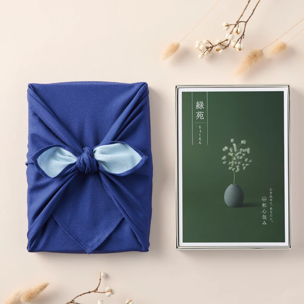 【和心包み】 りょくえん 青