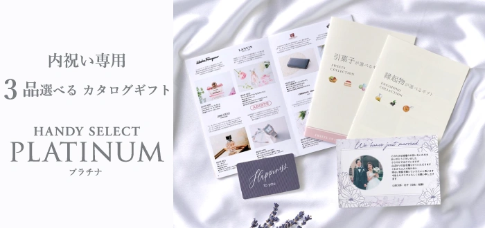 内祝い専用ハンディセレクト プラチナ